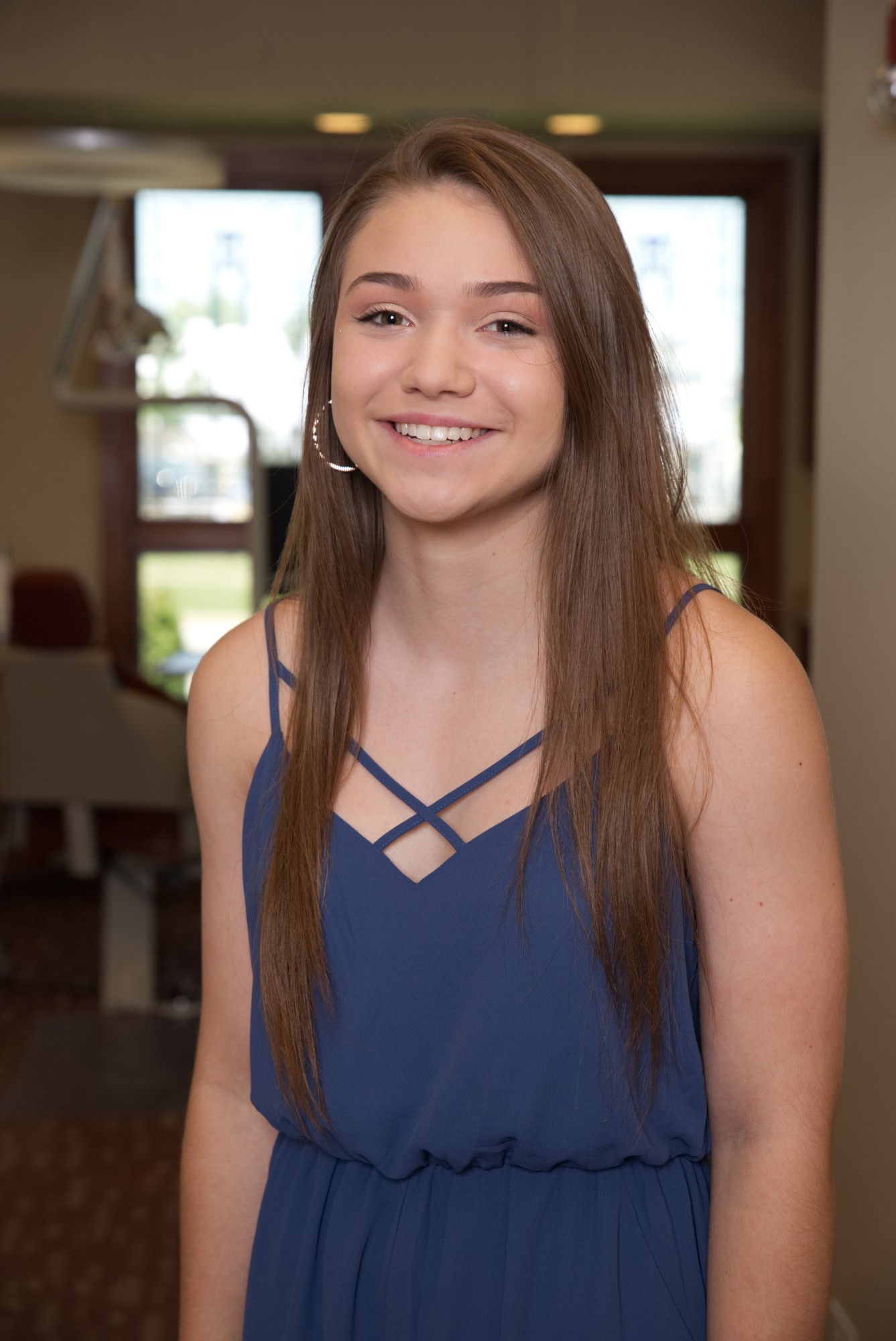 teen patient smiling