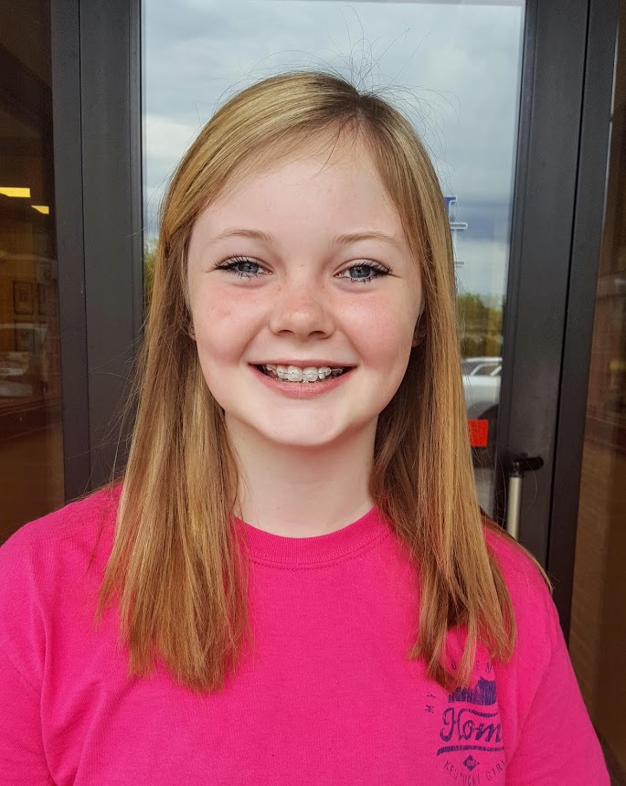 Clear Braces Teen Tean with clear braces